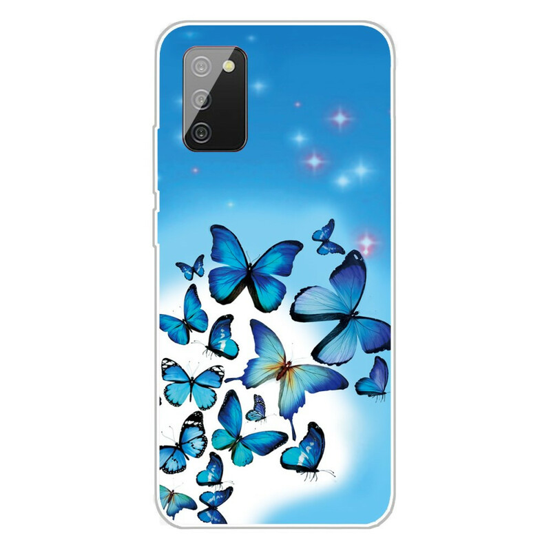 Capa Samsung Galaxy A02s Butterflies Butterflies