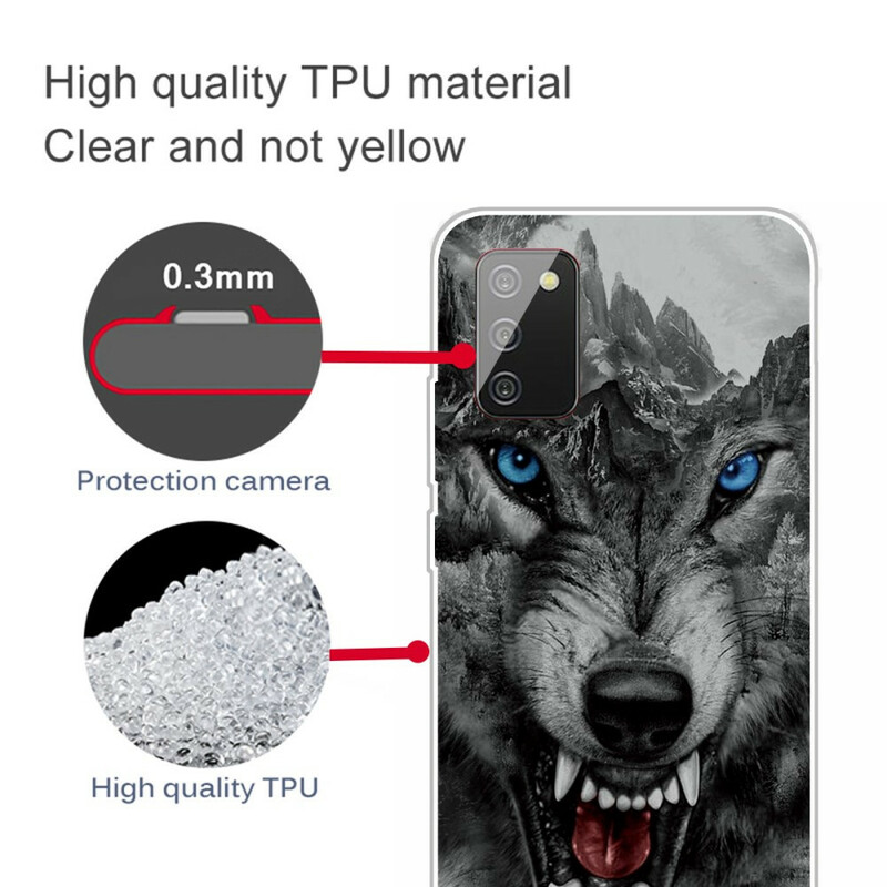 Capa Samsung Galaxy A02s Sublime Wolf Case