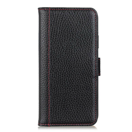 Capa Samsung Galaxy A02s Efeito Couro Lychee Seams