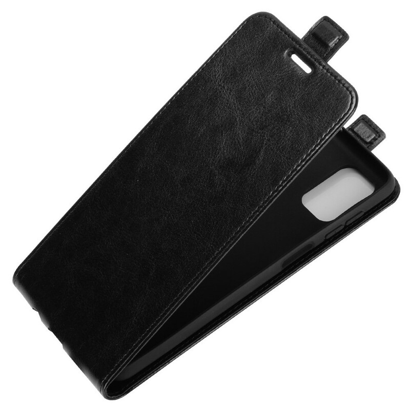 Samsung Galaxy M51 Case Vertical Flap Leather Effect