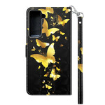 Samsung Galaxy S21 Plus 5G Case Butterflies Amarelas