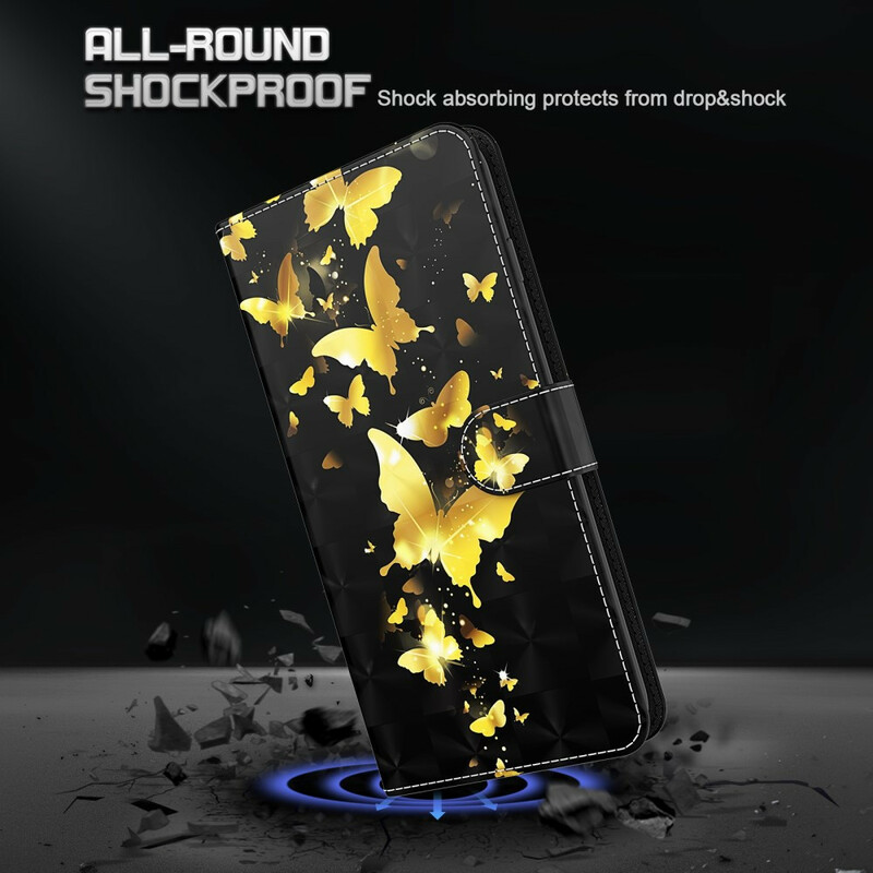 Samsung Galaxy S21 Plus 5G Case Butterflies Amarelas