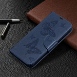 Samsung Galaxy S21 Plus 5G Case Butterflies e Oblíquo Flap