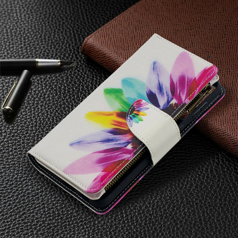 Samsung Galaxy S21 Plus 5G Flor de Bolso com Fecho de Capa