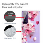 Samsung Galaxy S21 Plus Capa 5G Flores Pequenas Rosa