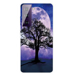 Samsung Galaxy S21 Plus 5G Capa para árvore e lua