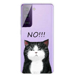 Samsung Galaxy S21 5G Case The Cat That Says No