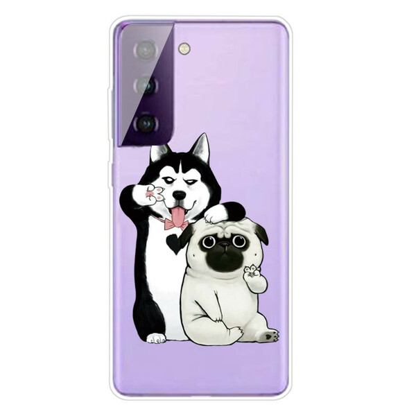 Samsung Galaxy S21 5G Case Funny Dogs