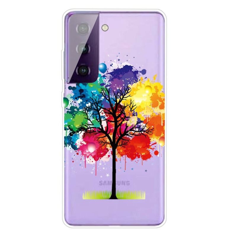 Capa Samsung Galaxy S21 5G Watercolour Tree
