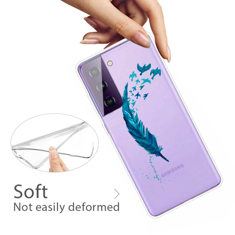 Samsung Galaxy S21 5G Case Beautiful Feather