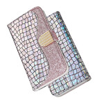 Samsung Galaxy S21 Plus 5G Capa de diamante Croco