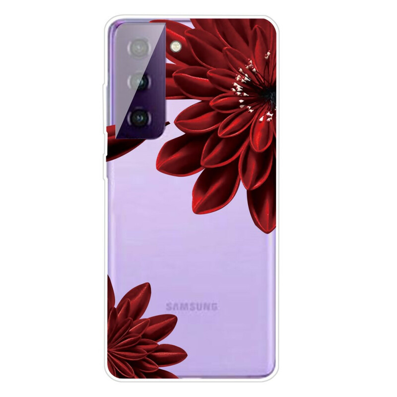 Capa Samsung Galaxy S21 5G Flores silvestres