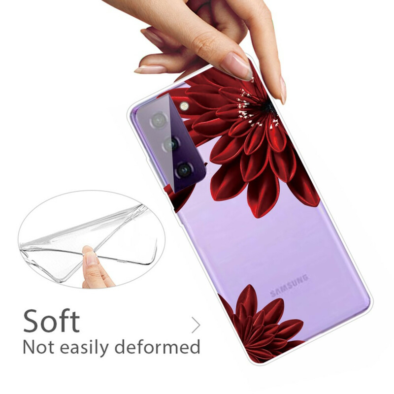 Capa Samsung Galaxy S21 5G Flores silvestres