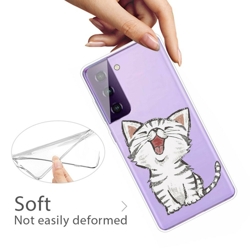Samsung Galaxy S21 5G Case Charming Cat
