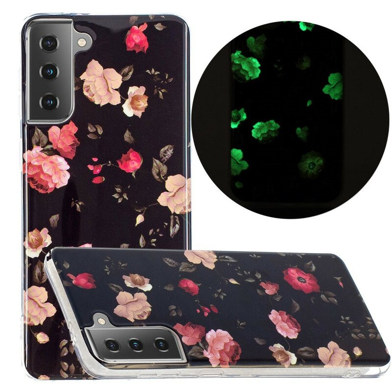 Samsung Galaxy S21 5G Case Floralies Series Fluorescentes