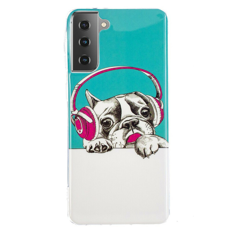 Capa Samsung Galaxy S21 5G para cães fluorescentes