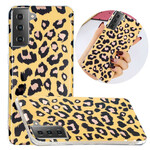 Capa Samsung Galaxy S21 5G Marble Leopard Style