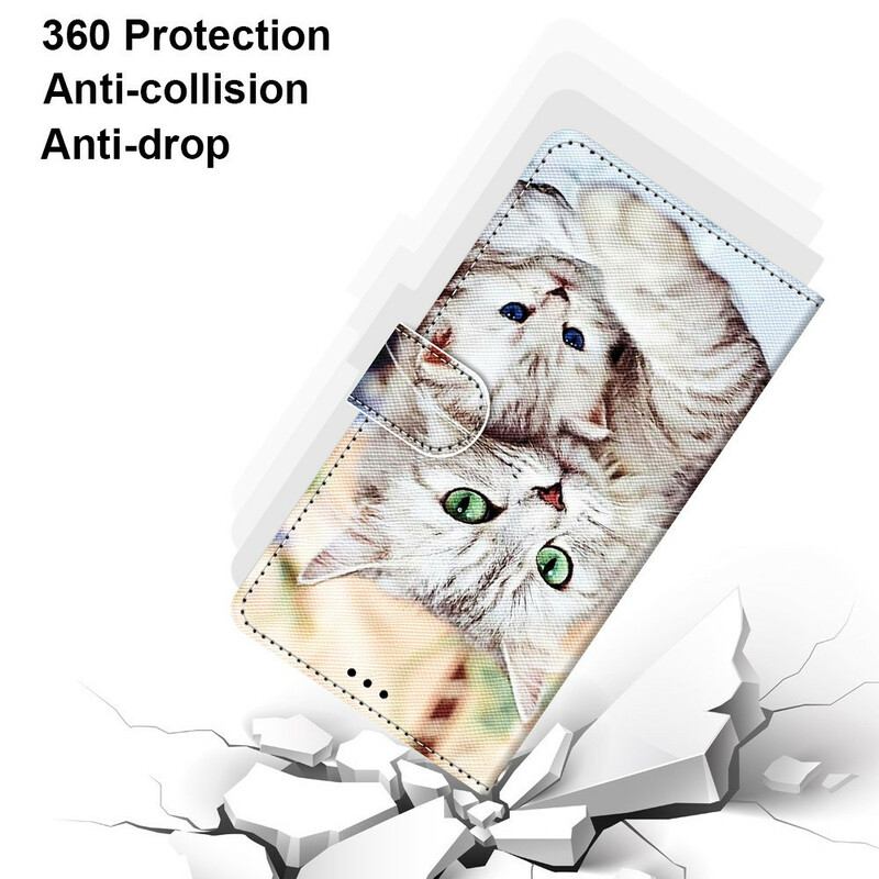 Capa Samsung Galaxy S21 5G para a família dos gatos