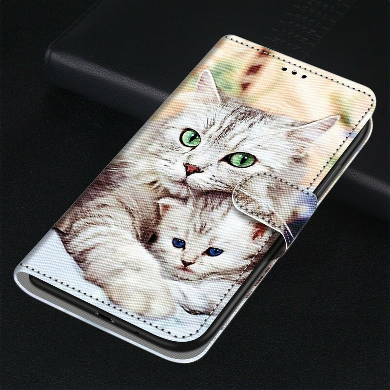 Capa Samsung Galaxy S21 5G para a família dos gatos