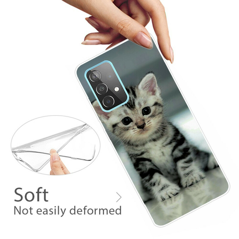 Samsung Galaxy A72 5G Case Kitten Kitten