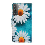 Samsung Galaxy S21 5G Capa de cinta Daisy