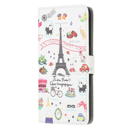 Samsung Galaxy A52 5G Case I love Paris