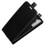 Samsung Galaxy S21 5G Case Vertical Efeito de Couro com Aba Vertical