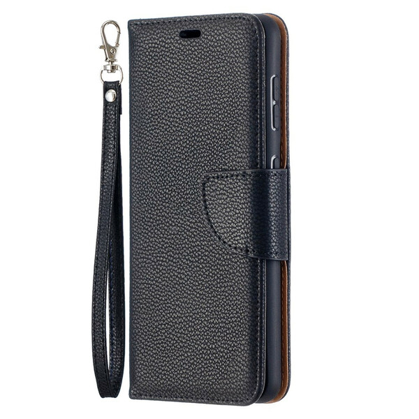 Samsung Galaxy S21 5G Case Lychee Aba oblíqua de Lychee