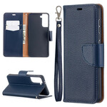 Samsung Galaxy S21 5G Case Lychee Aba oblíqua de Lychee Samsung Galaxy S21 5G Case Lychee Aba oblíqua de Lychee