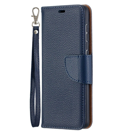 Samsung Galaxy S21 5G Case Lychee Aba oblíqua de Lychee