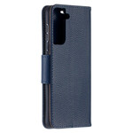 Samsung Galaxy S21 5G Case Lychee Aba oblíqua de Lychee Samsung Galaxy S21 5G Case Lychee Aba oblíqua de Lychee