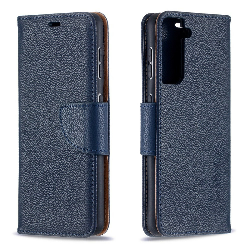 Samsung Galaxy S21 5G Case Lychee Aba oblíqua de Lychee Samsung Galaxy S21 5G Case Lychee Aba oblíqua de Lychee