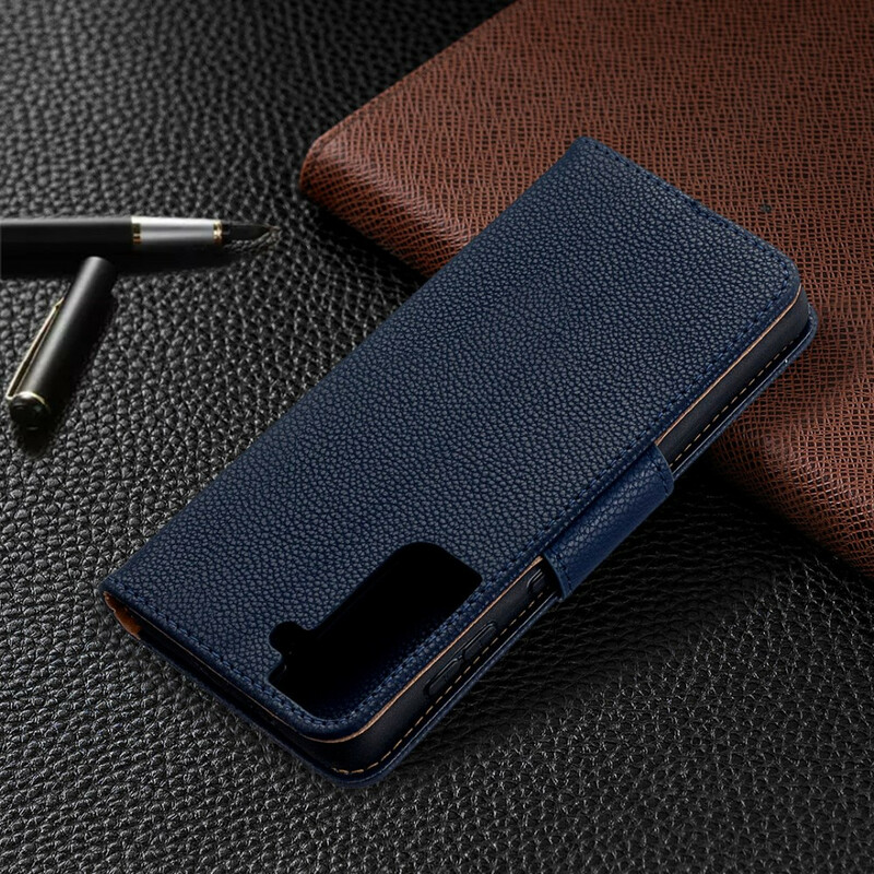 Samsung Galaxy S21 5G Case Lychee Aba oblíqua de Lychee Samsung Galaxy S21 5G Case Lychee Aba oblíqua de Lychee