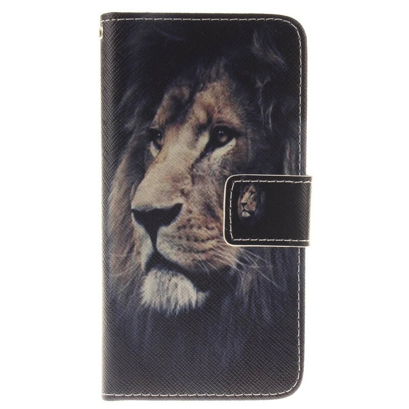 Capa iPhone 7 Dreaming Lion