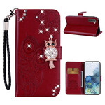 Samsung Galaxy S21 5G Case Mandala Owl e Charme