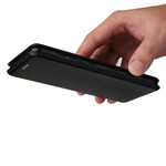 Tampa Flip Cover Samsung Galaxy S21 5G Fibra de Carbono