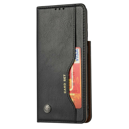 Capa Flip Capa Samsung Galaxy S21 5G Capa de cartão de couro